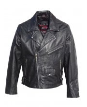 JTS Brando Mens Leather Motorcycle Jacket